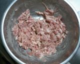 ニラとモヤシ豚キムチ炒め　キムチ鍋の素で作り方3写真