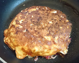 たっぷり白菜と桜えびのお好み焼き作り方3写真