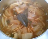 玉ねぎ セロリ 白菜 豚の ケチャスープ作り方7写真
