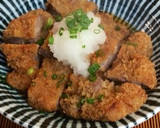 お汁が美味しい！和風出汁おろしとんかつ作り方5写真