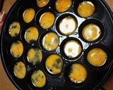 ♡たこ焼き器de一口オムライス♡作り方4写真