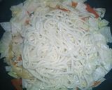 味噌ダレ焼きうどん作り方3写真