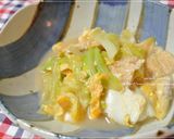 まるで生湯葉!♡油揚げのキャベたま♡作り方6写真