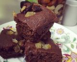 オレンジピール入りチョコレートブラウニー作り方9写真