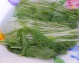 水菜のサラダ　簡単作り方1写真