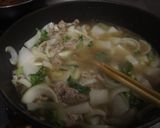 大根とこんにゃくの肉じゃが作り方8写真