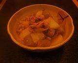 大根とこんにゃくの肉じゃが作り方12写真