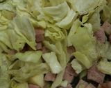 ♂キャベツとブロックベーコンの炒めもの♂作り方7写真