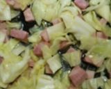 ♂キャベツとブロックベーコンの炒めもの♂作り方8写真