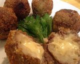 チーズがとろけだす牛肉巻きコロッケ作り方11写真