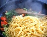 アンチョビとキャベツのマスタードパスタ作り方5写真