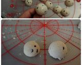 片づけ簡単♪HMでかわいい*スノーボール作り方11写真