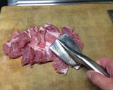 低糖質　豚肩ロース バルサミコソース作り方1写真