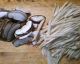 簡単！ ごぼう 椎茸 ワカメの お吸い物作り方1写真