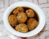 長芋入り和風甘酢肉だんご作り方8写真