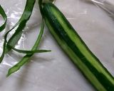 洋食屋さんの飾りきゅうり作り方1写真