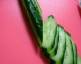 洋食屋さんの飾りきゅうり作り方2写真