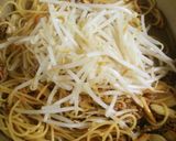 簡単☆豚キムチパスタ☆包丁不要作り方4写真