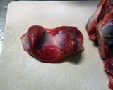 砂肝（砂ずり）の中華炒め辛味噌＆マヨ添え作り方3写真