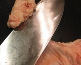 新玉ねぎと鶏皮の酢の物作り方3写真