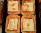 とっても簡単☆油揚げのチーズ醤油焼き♪作り方2写真
