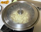 フライパン、パラタで作る♪ハワイアンピザ作り方8写真