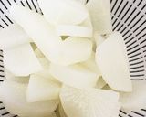 トロトロな白菜とツナ大根の煮物作り方1写真