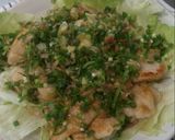 鶏むね肉のたっぷり香味野菜のせ作り方10写真