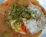 超簡単！白菜とツナのトマトクリームライス作り方4写真