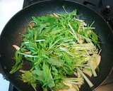 簡単♪水菜とエリンギの和風パスタ♡作り方6写真