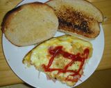 とろ～り！チーズのオープンオムレツ？作り方7写真
