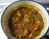 基本の食材だけ！無水鍋のトリカレー作り方12写真