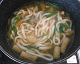とろ～り！あったか❀なめこの煮込みうどん作り方5写真