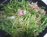 豚こまと白菜のすき焼き風炒め作り方5写真
