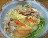 豚こまと白菜のすき焼き風炒め作り方6写真