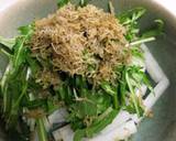 水菜と大根としらすのサラダ作り方4写真