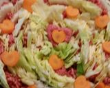 白菜とひき肉♡簡単トマトミルフィーユ鍋作り方6写真
