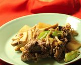 牛肉と長芋の味噌コチュ炒め作り方6写真