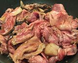 あったか♡白菜と牛すじで関東風すき焼き作り方2写真