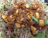チーズあられ焼きそば♪作り方4写真