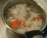 時短。コクうま豚汁とけんちん汁作り方2写真