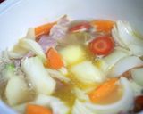 牡蠣と野菜の白味噌酒粕シチュー作り方5写真