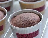 ふんわりカップケーキ☆バレンタインに作り方8写真
