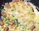 ウインナとミックスベジのマヨスクランブル作り方9写真