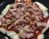小腹すいた？簡単！餅もちピザ作り方4写真