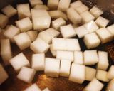 ほっこり大根とひじきベーコンのスパゲティ作り方2写真