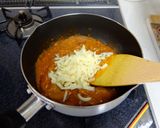 ハンバーグに☆簡単 チーズミートソース作り方4写真
