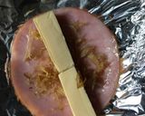 お弁当穴埋め☆かつおハムチーズ作り方3写真