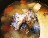 簡単♡節約♡鯖缶と根菜のカレースープ作り方3写真