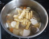優しい味♡麺つゆで簡単基本のけんちん汁作り方4写真